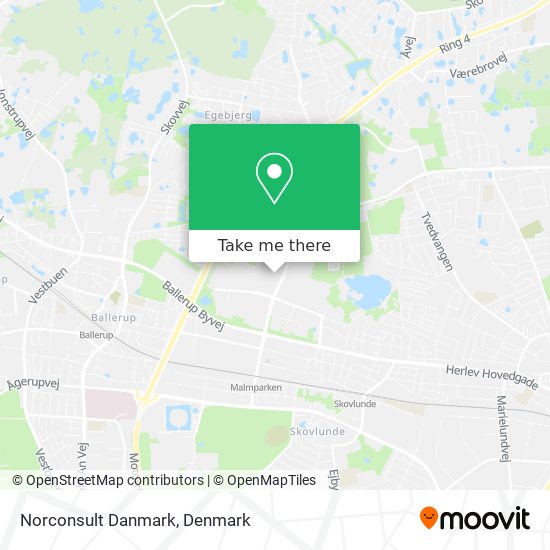 Norconsult Danmark map