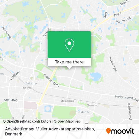 Advokatfirmaet Müller Advokatanpartsselskab map