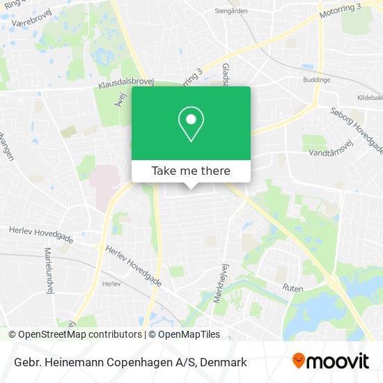 Gebr. Heinemann Copenhagen A/S map