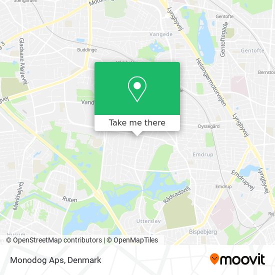 Monodog Aps map