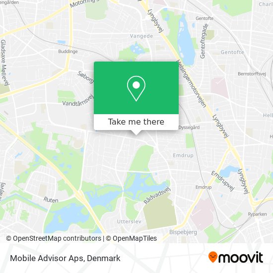 Mobile Advisor Aps map