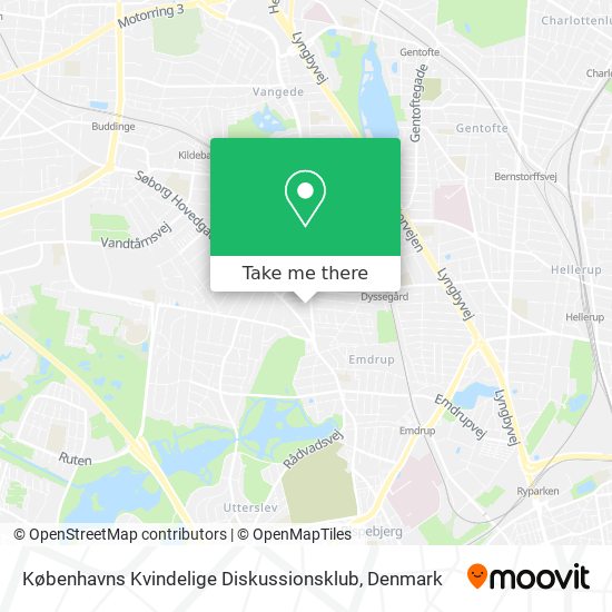 Københavns Kvindelige Diskussionsklub map