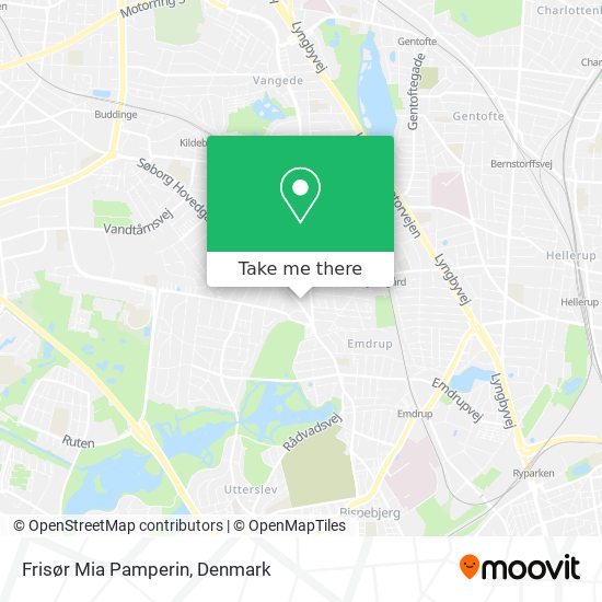 Frisør Mia Pamperin map