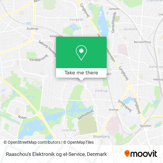 Raaschou's Elektronik og el-Service map