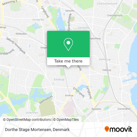 Dorthe Stage Mortensen map