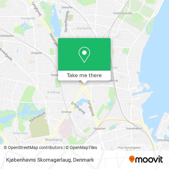 Kjøbenhavns Skomagerlaug map