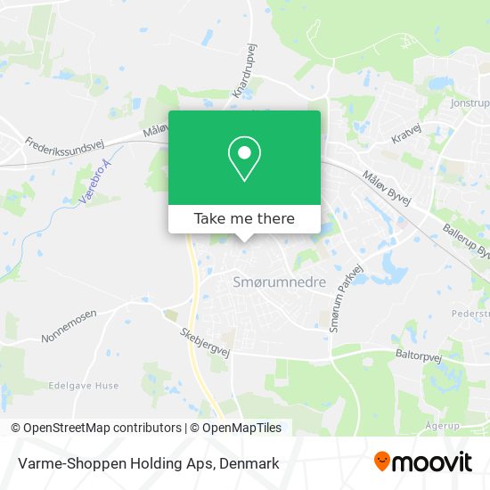 Varme-Shoppen Holding Aps map