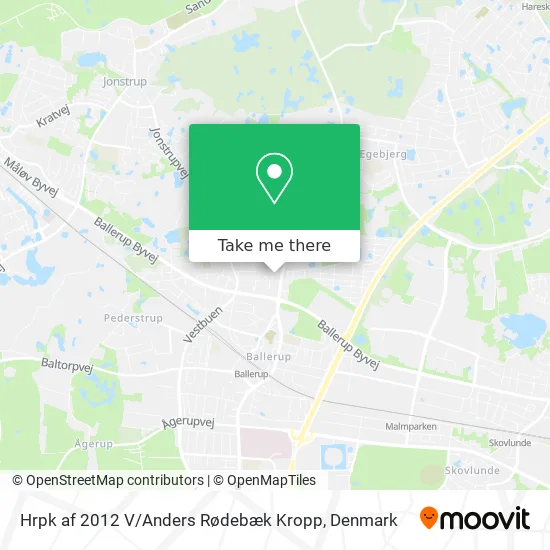 Hrpk af 2012 V / Anders Rødebæk Kropp map