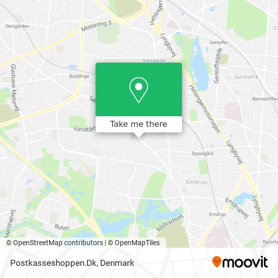 Postkasseshoppen.Dk map