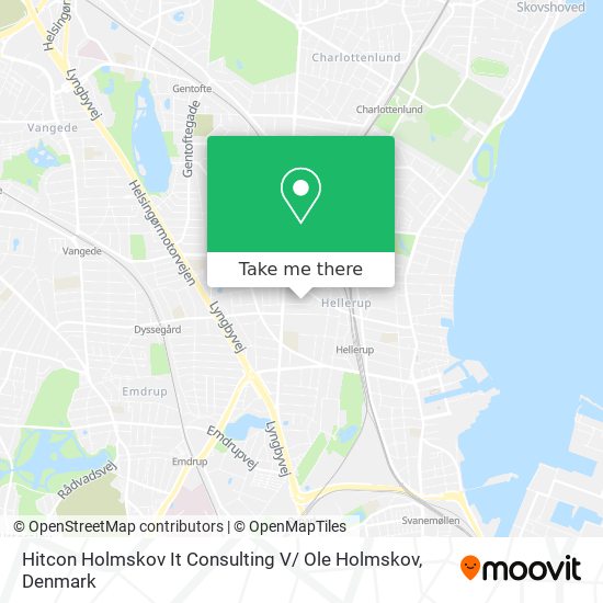 Hitcon Holmskov It Consulting V/ Ole Holmskov map