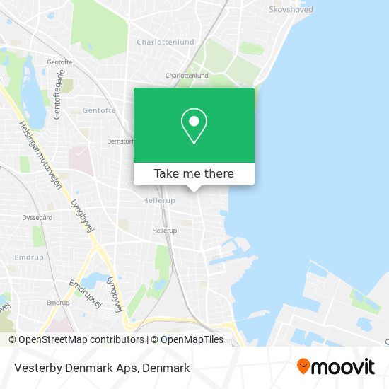 Vesterby Denmark Aps map