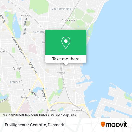 Frivilligcenter Gentofte map