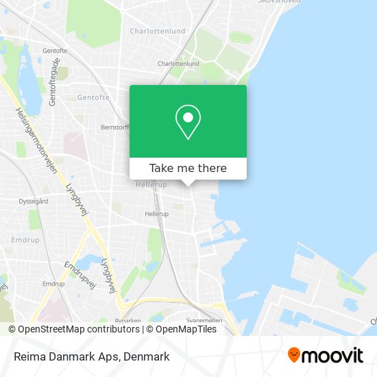 Reima Danmark Aps map