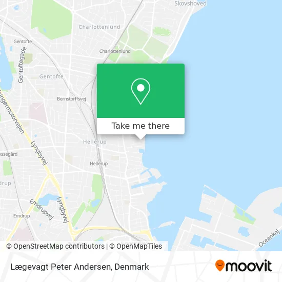 Lægevagt Peter Andersen map