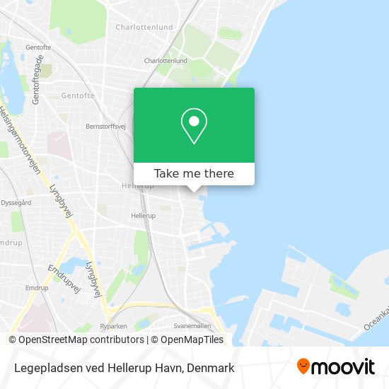 Legepladsen ved Hellerup Havn map