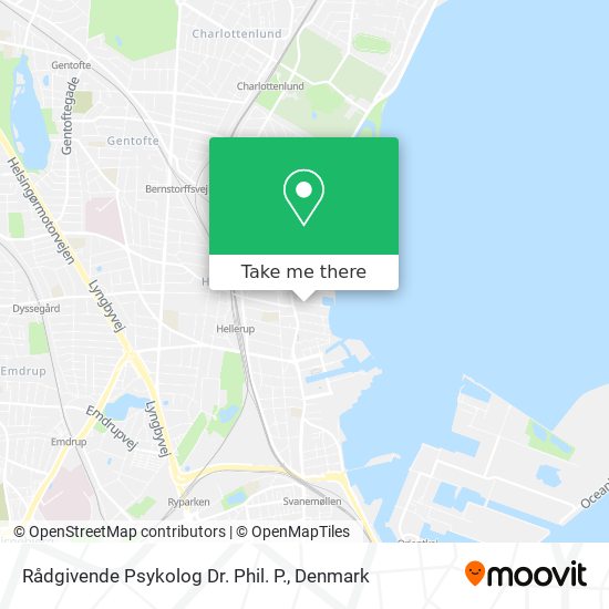 Rådgivende Psykolog Dr. Phil. P. map