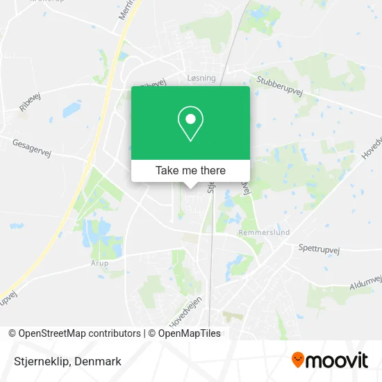 Stjerneklip map