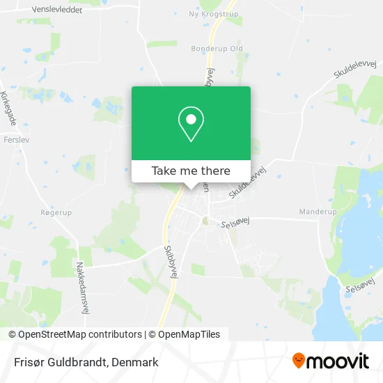 Frisør Guldbrandt map