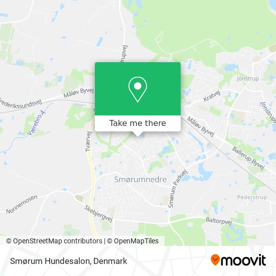 Smørum Hundesalon map