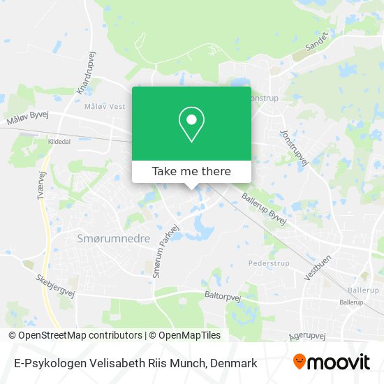 E-Psykologen Velisabeth Riis Munch map