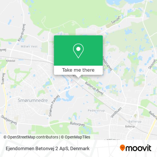 Ejendommen Betonvej 2 ApS map