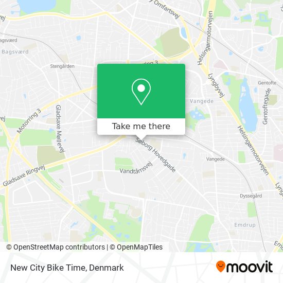 New City Bike Time map