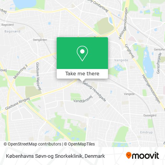 Københavns Søvn-og Snorkeklinik map