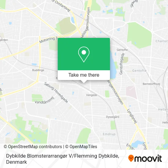Dybkilde Blomsterarrangør V / Flemming Dybkilde map