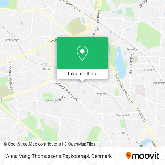 Anna Vang Thomassens Psykoterapi map