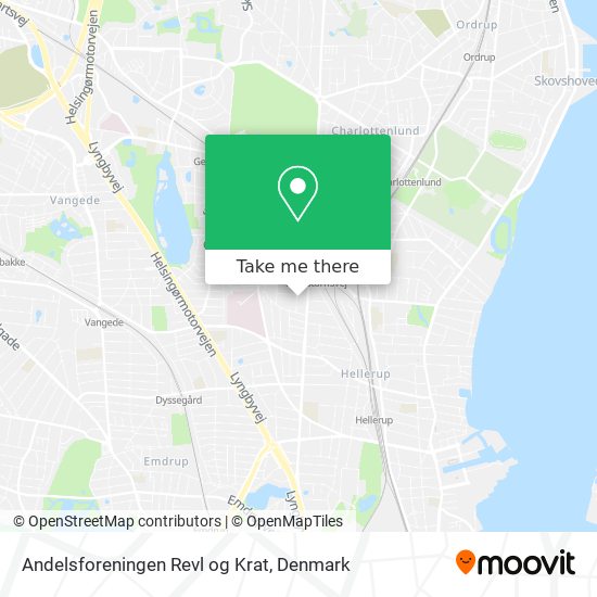Andelsforeningen Revl og Krat map