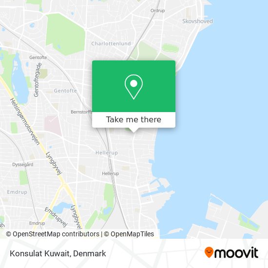 Konsulat Kuwait map