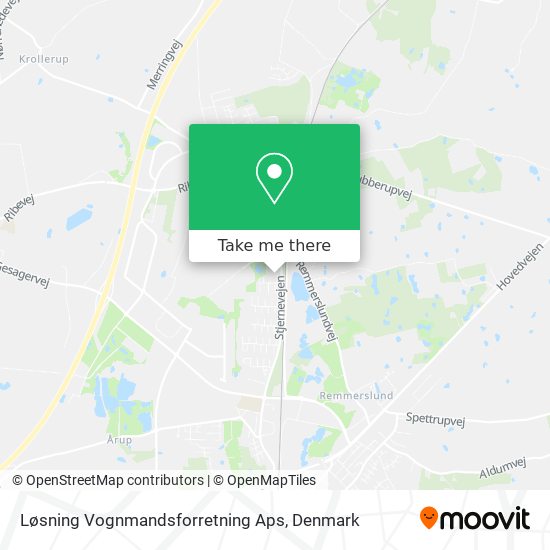 Løsning Vognmandsforretning Aps map