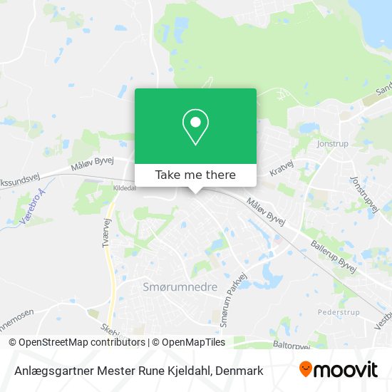 Anlægsgartner Mester Rune Kjeldahl map