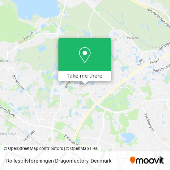 Rollespilsforeningen Dragonfactory map