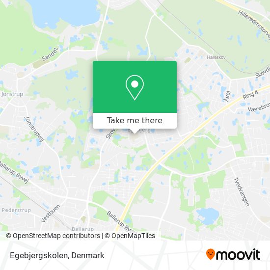Egebjergskolen map