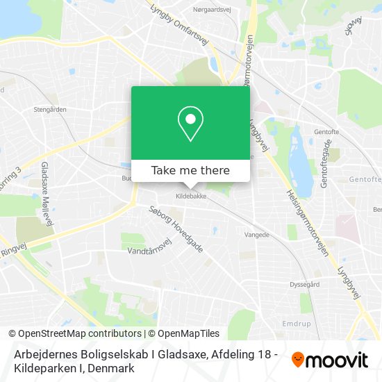 Arbejdernes Boligselskab I Gladsaxe, Afdeling 18 - Kildeparken I map