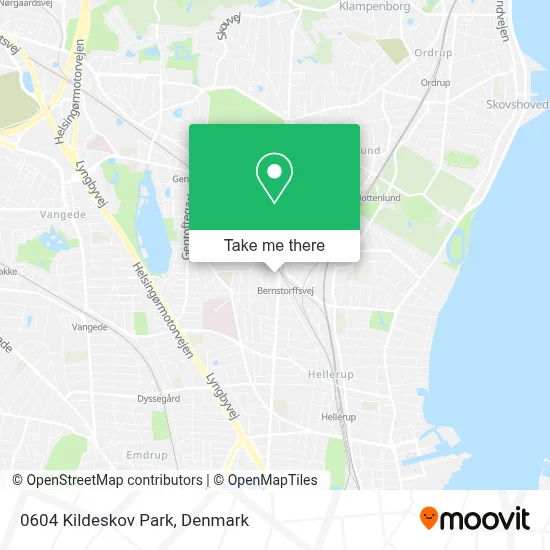 0604 Kildeskov Park map