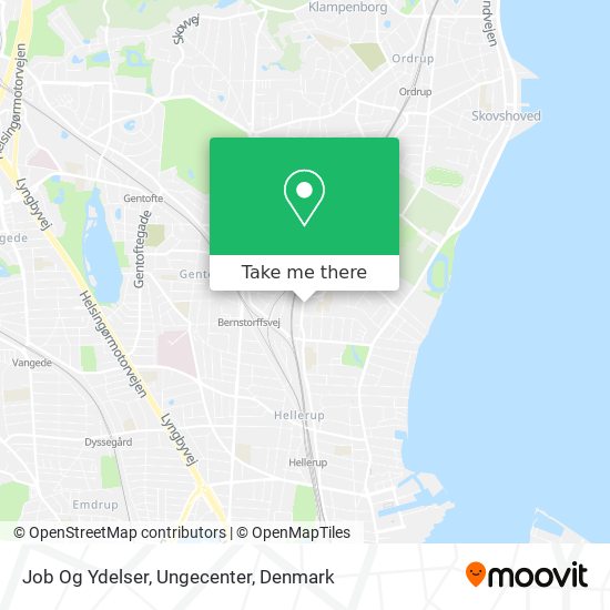 Job Og Ydelser, Ungecenter map