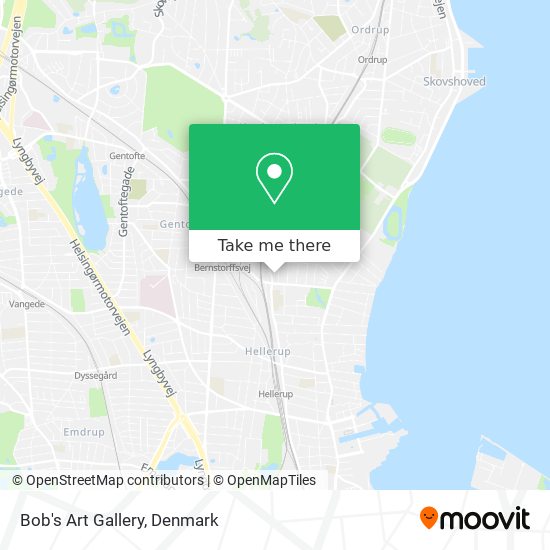 Bob's Art Gallery map