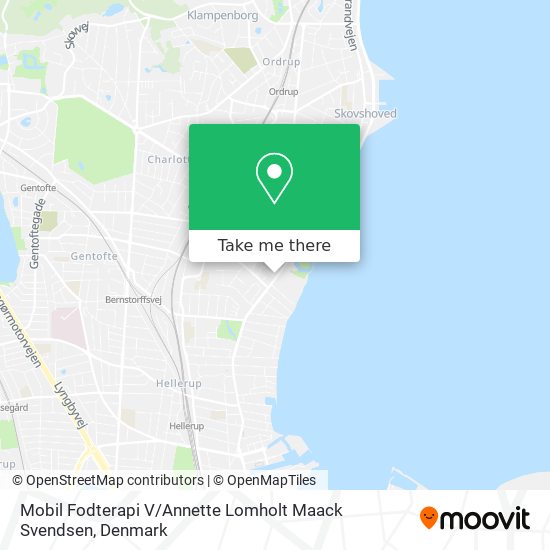 Mobil Fodterapi V / Annette Lomholt Maack Svendsen map