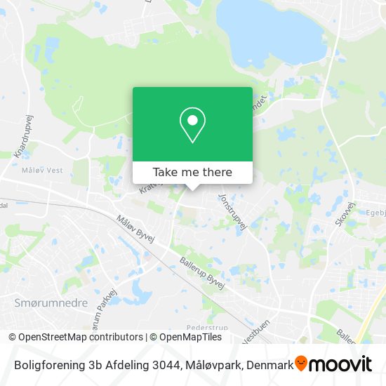 Boligforening 3b Afdeling 3044, Måløvpark map