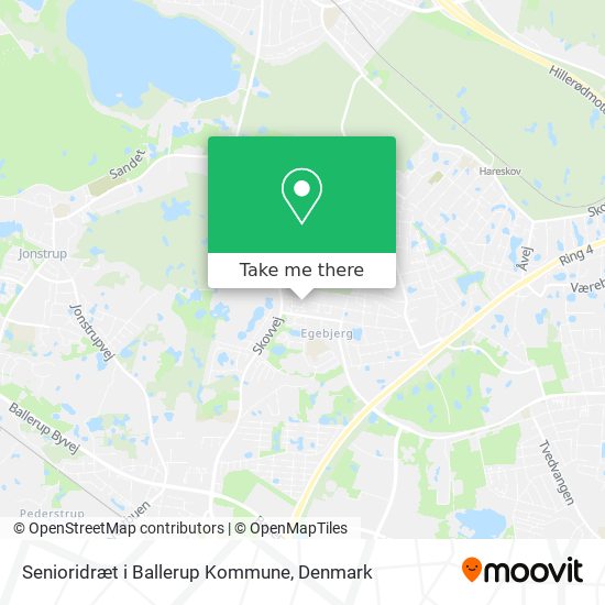 Senioridræt i Ballerup Kommune map