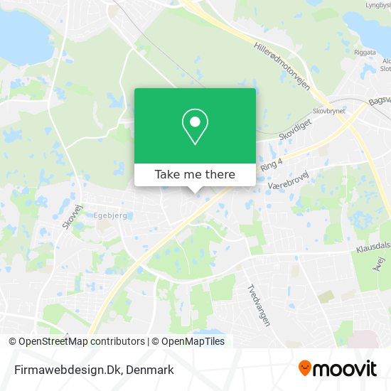 Firmawebdesign.Dk map