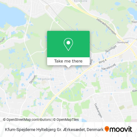 Kfum-Spejderne Hyltebjerg Gr. Ærkesædet map