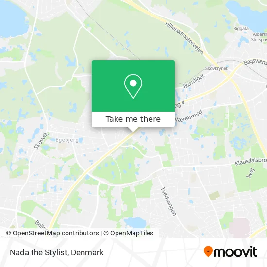 Nada the Stylist map