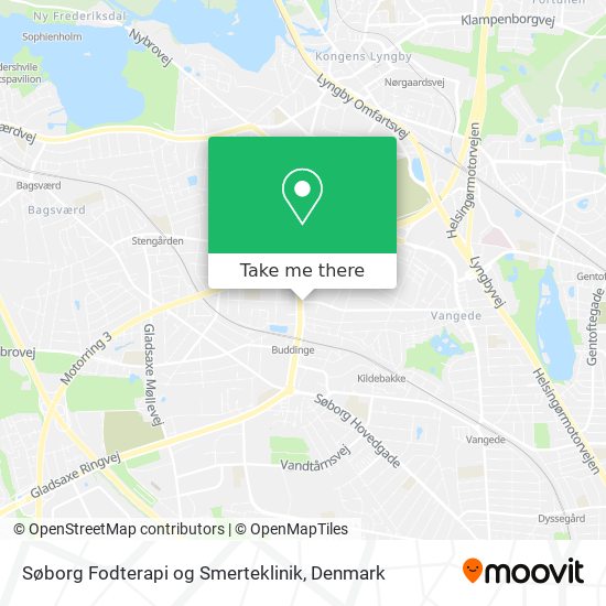 Søborg Fodterapi og Smerteklinik map