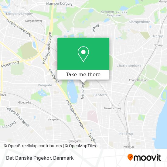 Det Danske Pigekor map