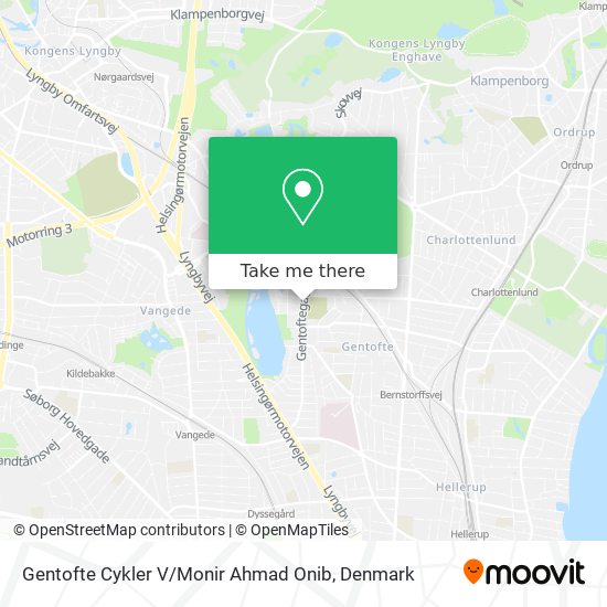 Gentofte Cykler V / Monir Ahmad Onib map