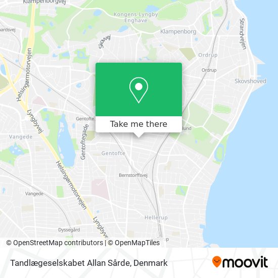 Tandlægeselskabet Allan Sårde map