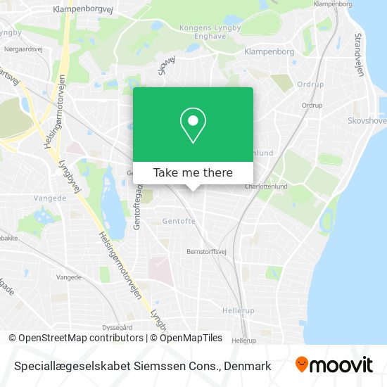 Speciallægeselskabet Siemssen Cons. map